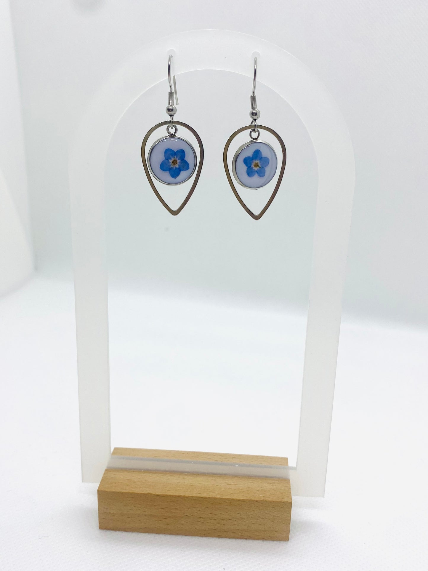 Boucles d'oreilles "Gouttelettes"
