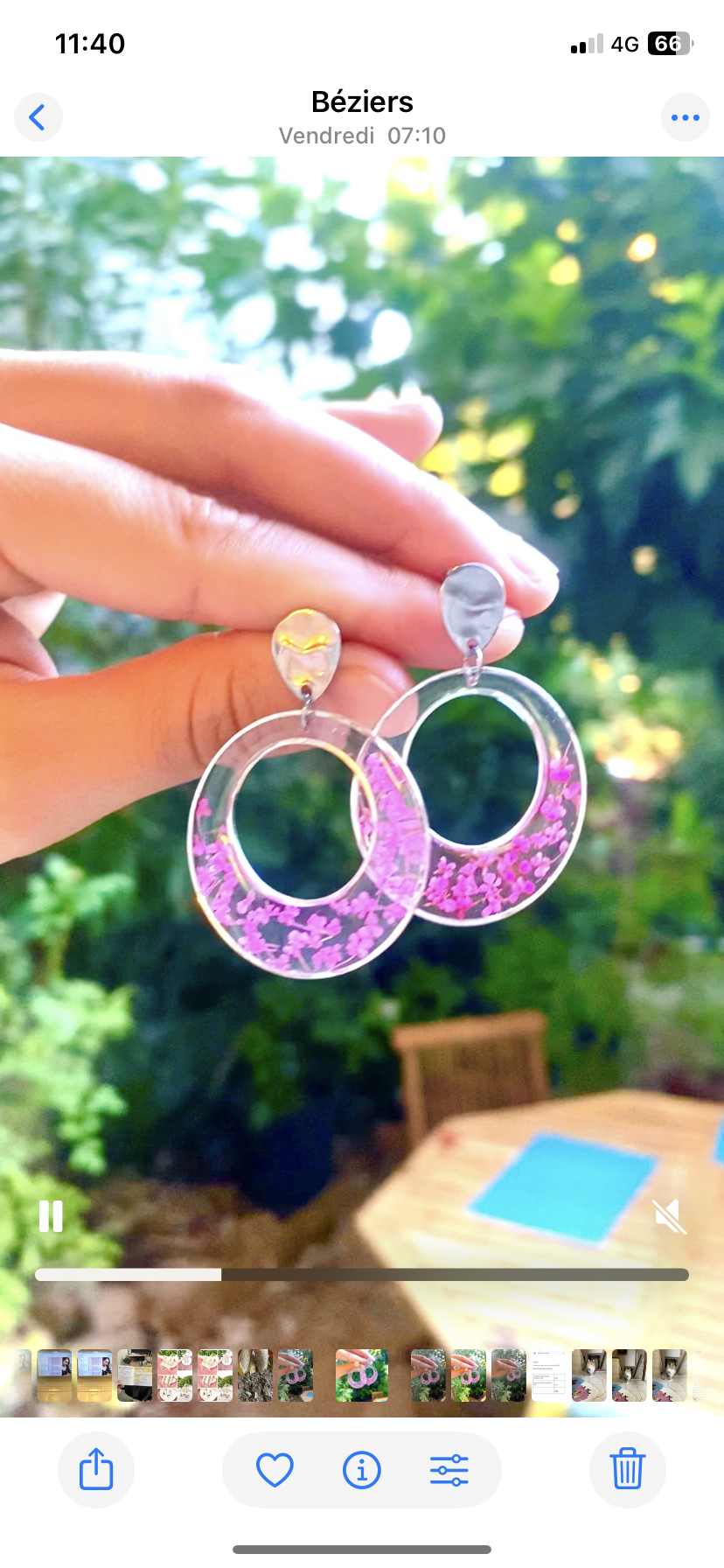 Boucles d’oreilles « Aurora »