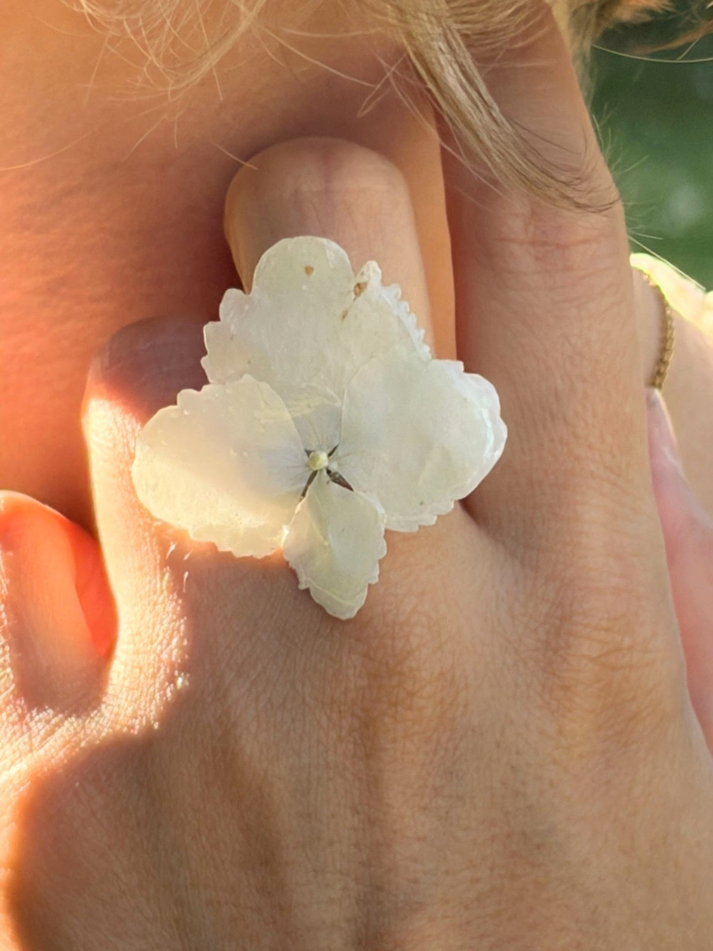 Bague "Evy" - Hortensia