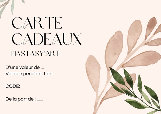 Carte cadeaux